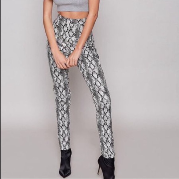 I.AM.GIA | Pants & Jumpsuits | Iamgia Snake Charmer Snakeskin Faux